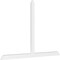 Ekena Millwork Portland Architectural Grade PVC Gable Bracket, 84"W x 56"H x 2"D x 4"F, 16/12 Pitch GBP084X56X0204POR00 - alternate 1